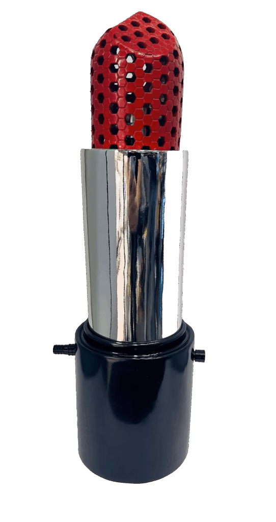 قلیان طرح رژ لب